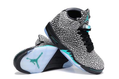 Cheap Air Jordan 5 men's shoes leopard pattern wholesale No. 149